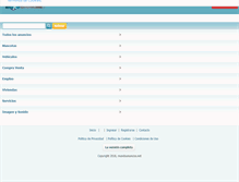 Tablet Screenshot of mundoanuncios.net